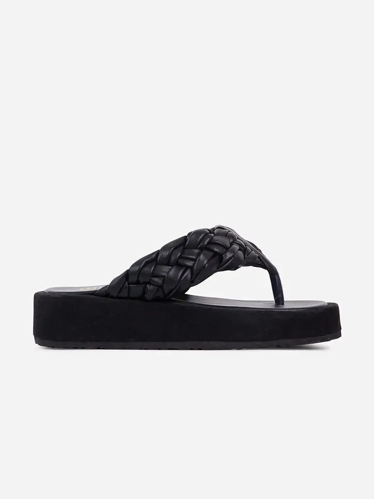 Amozae-Casual Braided Flip-Flops Sandals