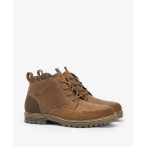 Barbour Quartz Mens Derby Boot - Timber Tan