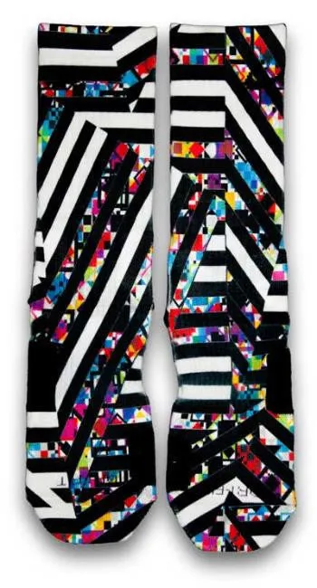 Bengal Stripes Custom Elite Socks