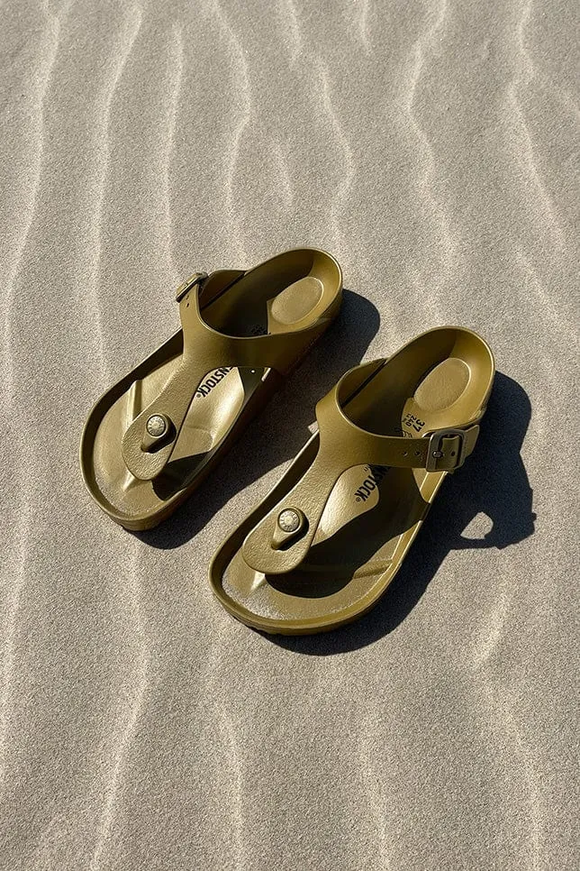 Birkenstock Gizeh Glamour Gold EVA Regular Sandal