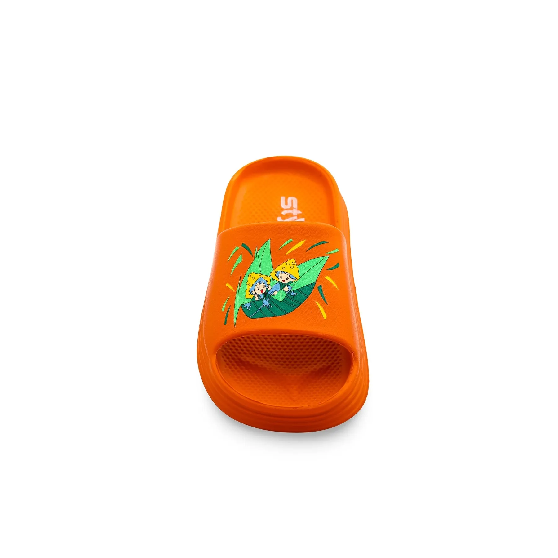 Boys Orange Casual Flip Flop KD5488