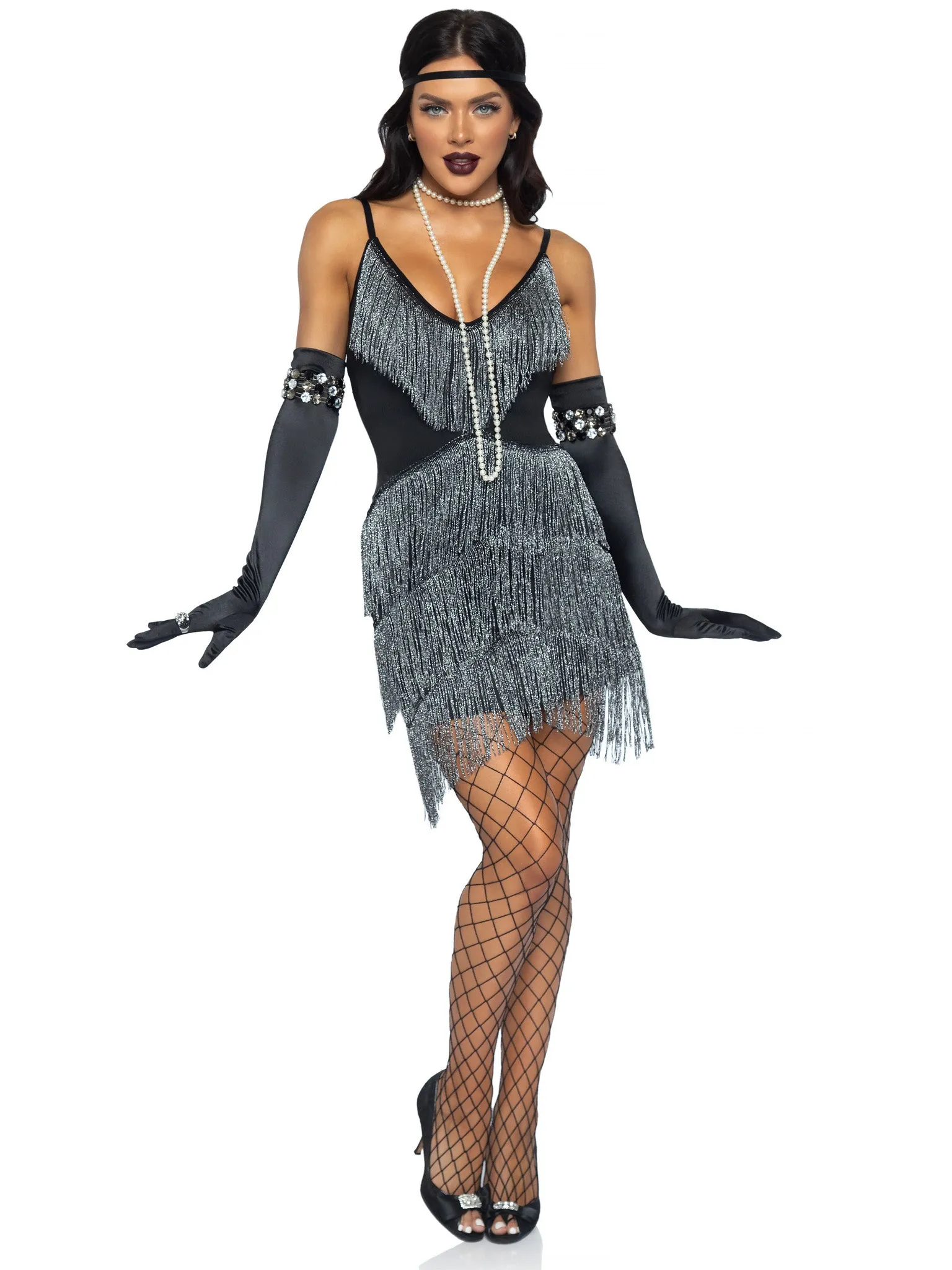 Dazzling Flapper 1920s Costume