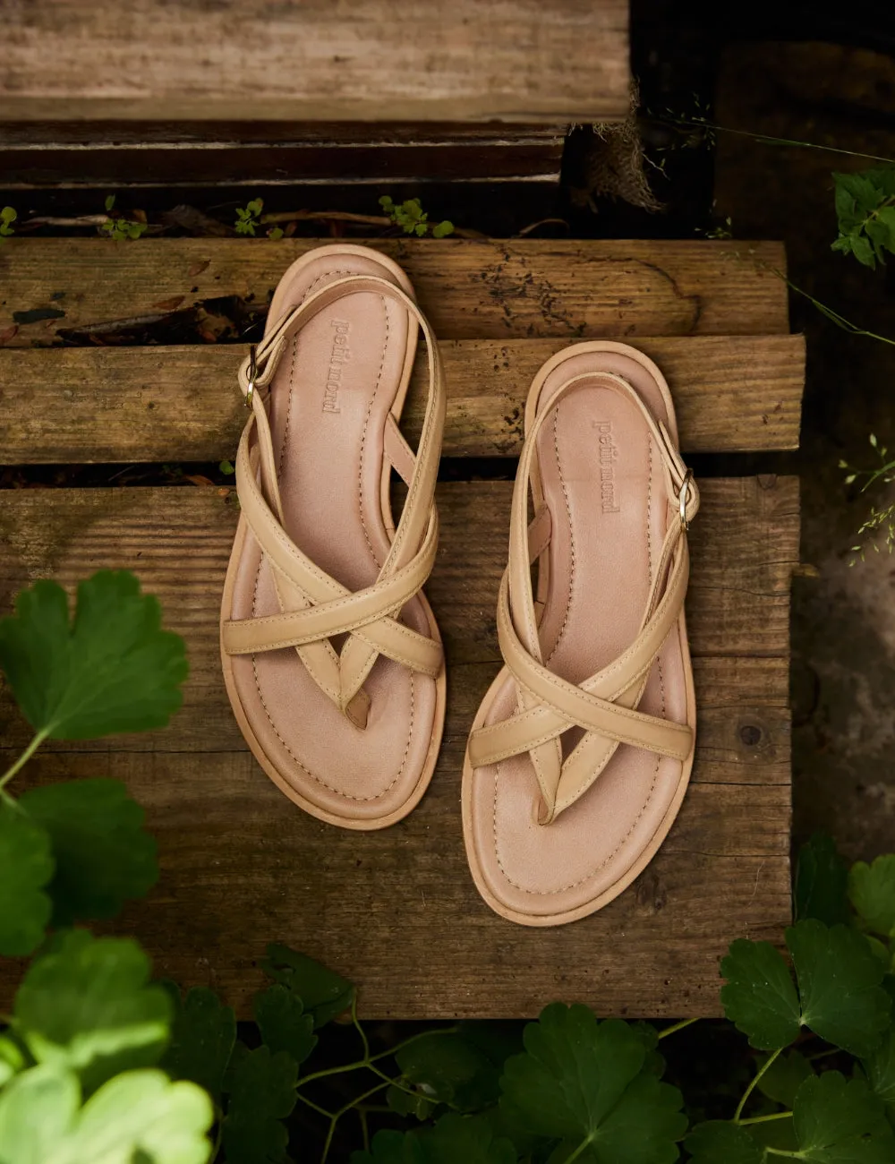 Ella Sandal - Tea Stain