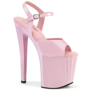 ENCHANT-709 Baby Pink Pat/Baby Pink, 8"Heels