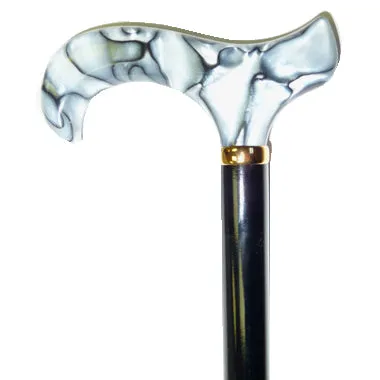 Fashion Acrylic Derby Handle Cane