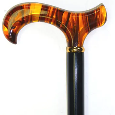 Fashion Acrylic Derby Handle Cane