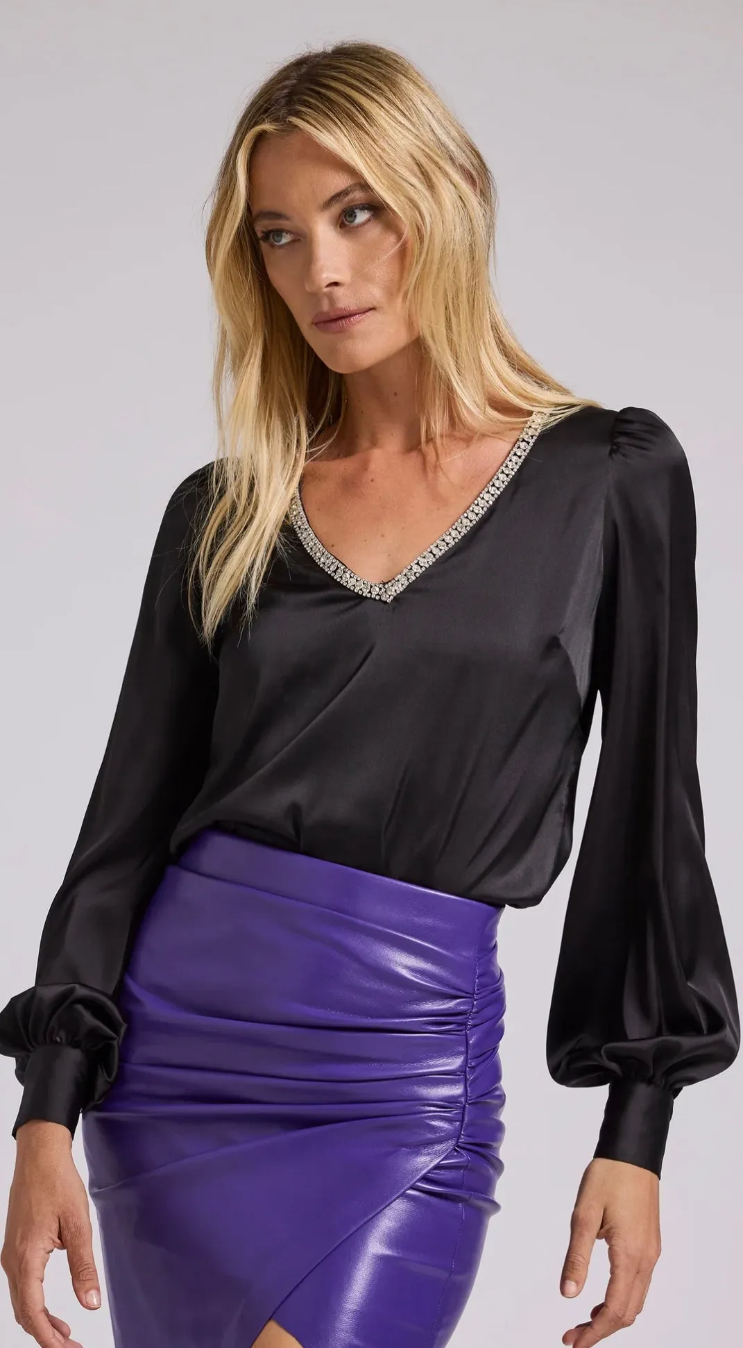 Generation Love - Catalina Crystal Blouse - Black