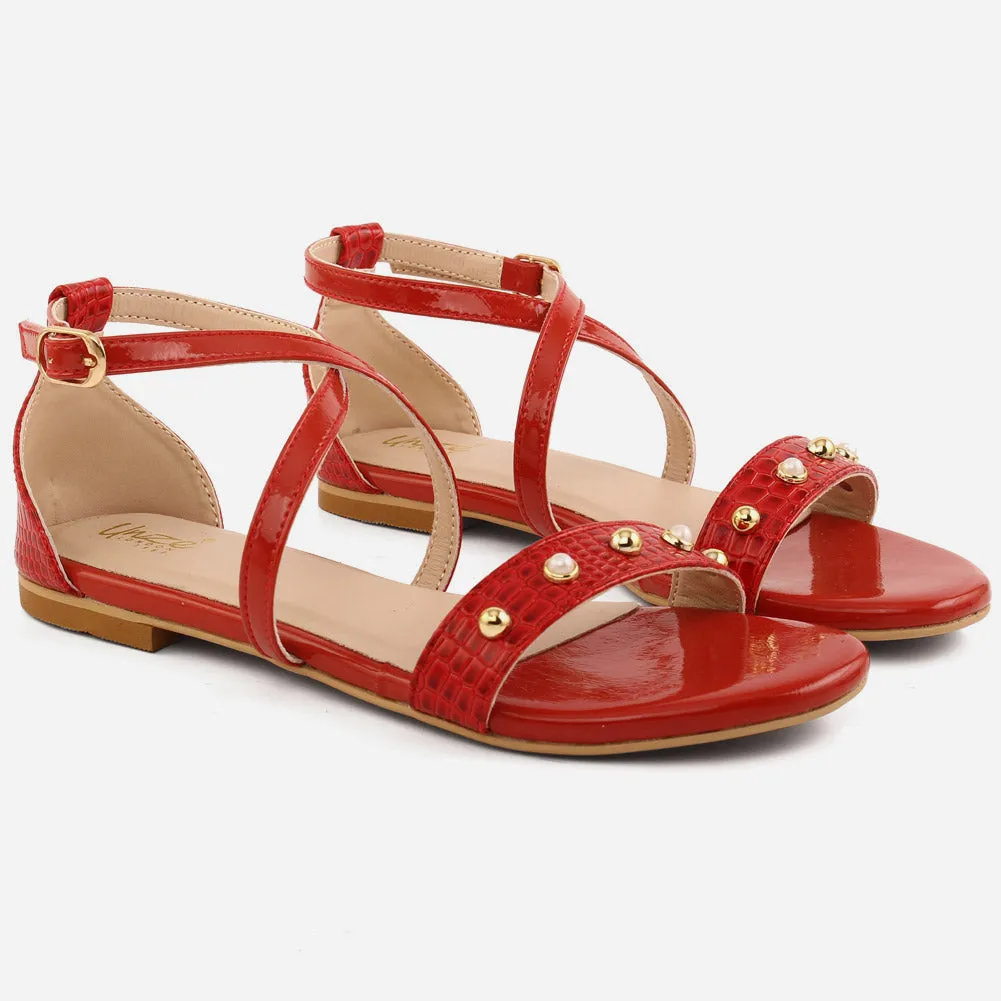 Girl’s "FIONA" Ankle Strap Sandals