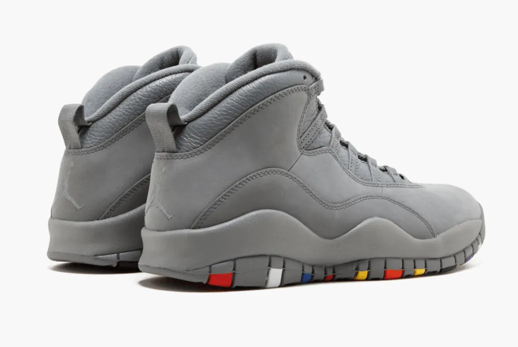 Jordan 10 Cool Grey Sneakers