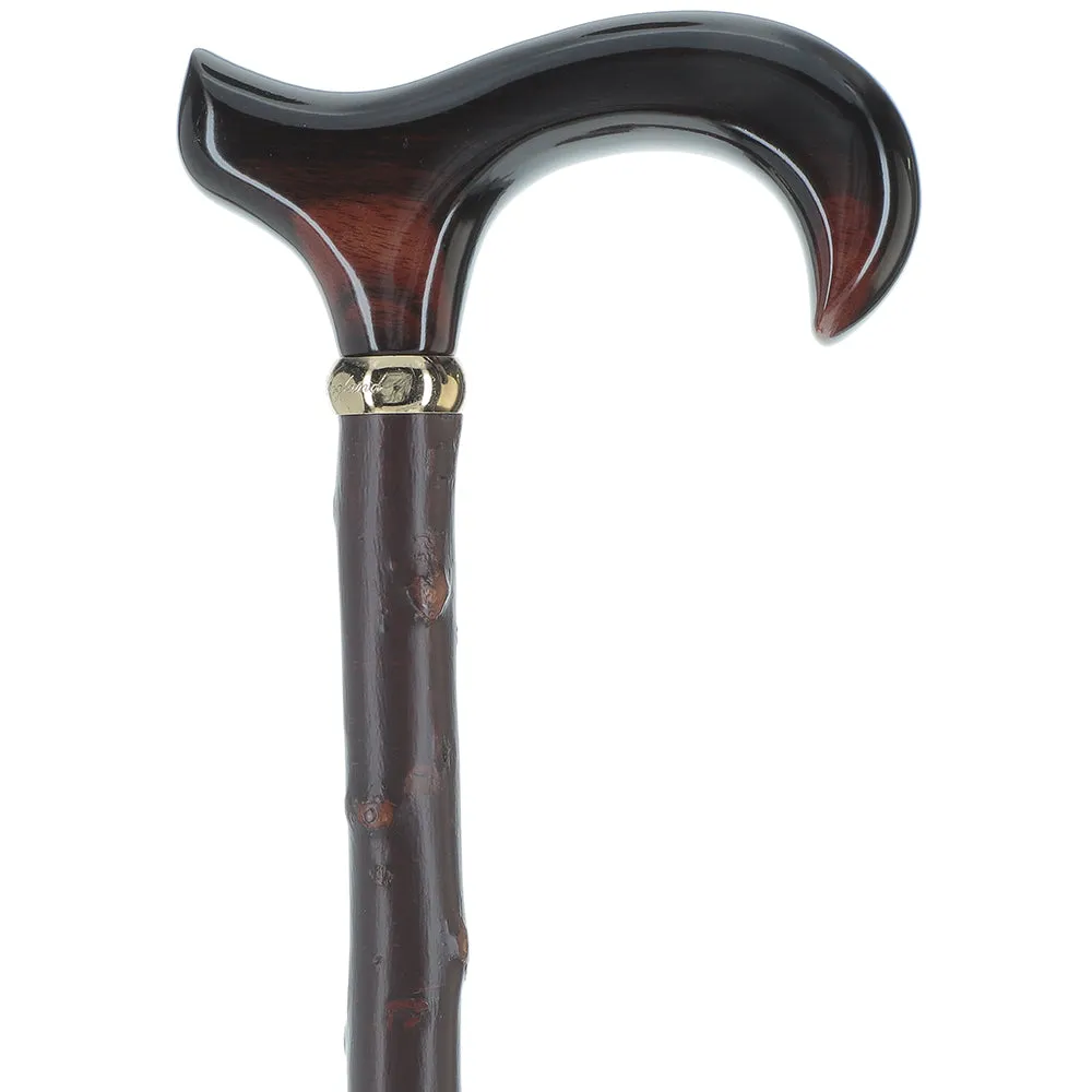 Limited Edition: Blackthorn Shaft w/ Sandalwood Handle Cane