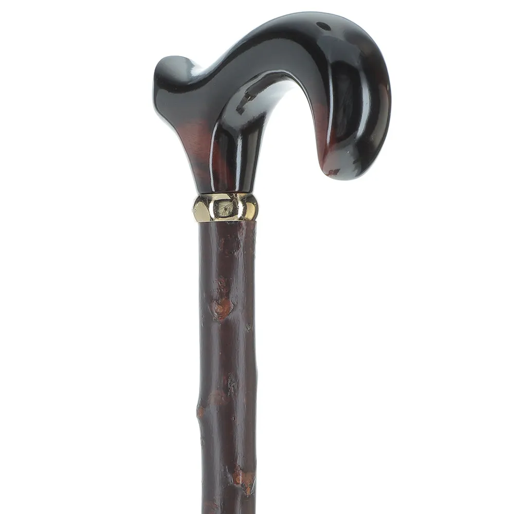 Limited Edition: Blackthorn Shaft w/ Sandalwood Handle Cane