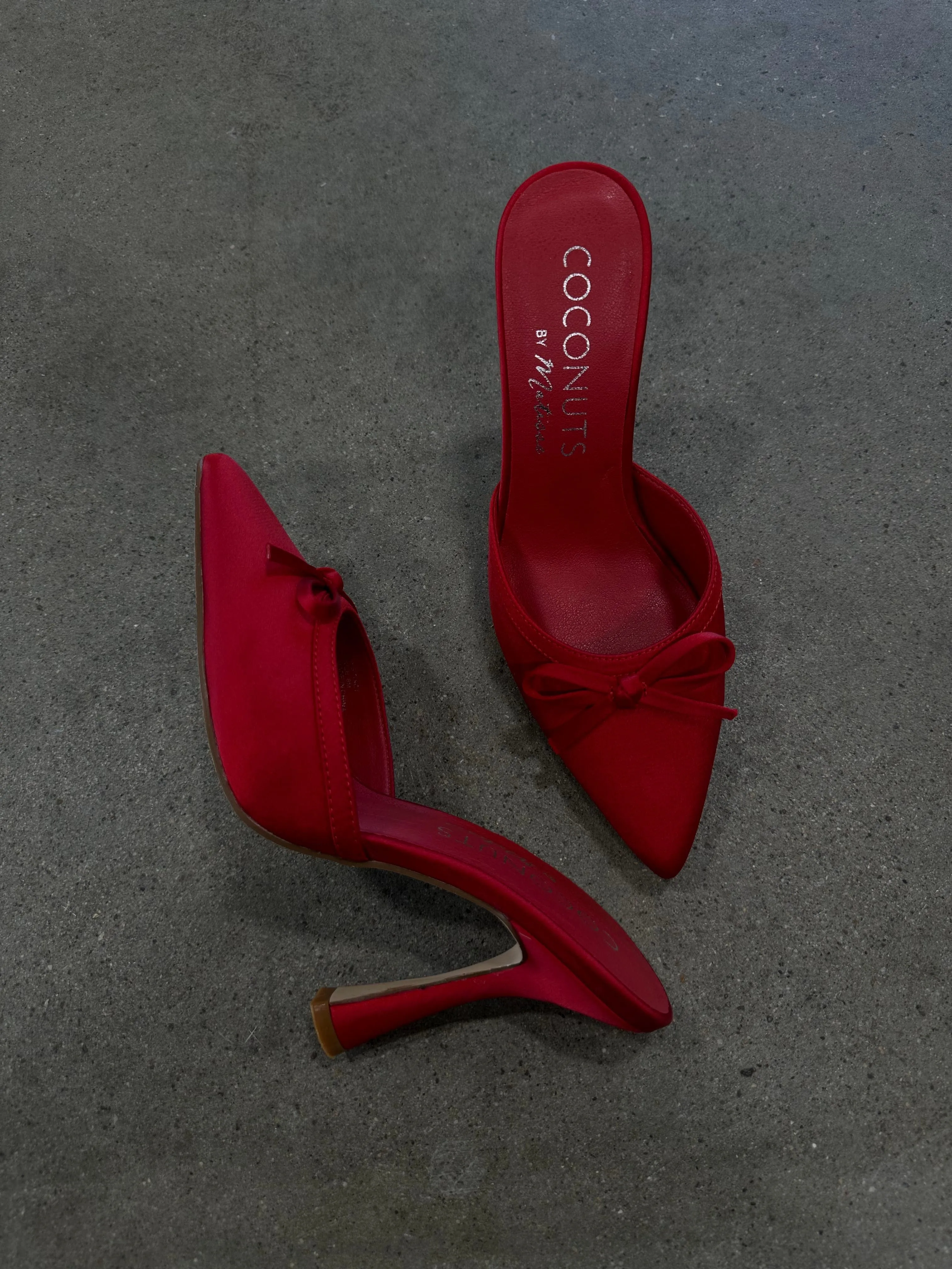 Matisse Red Bow Heel***