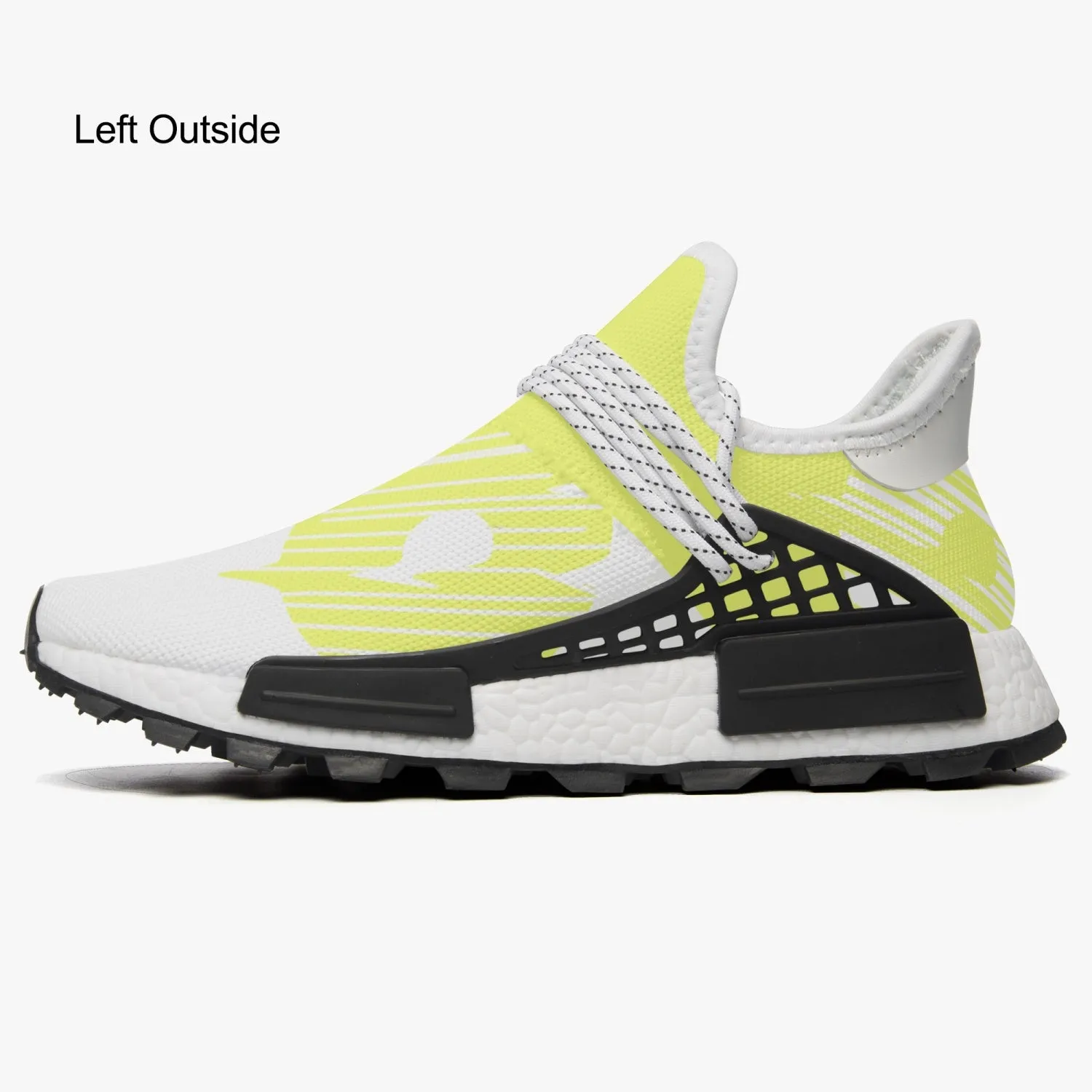 Mesh Sports Sneakers Yellow&white