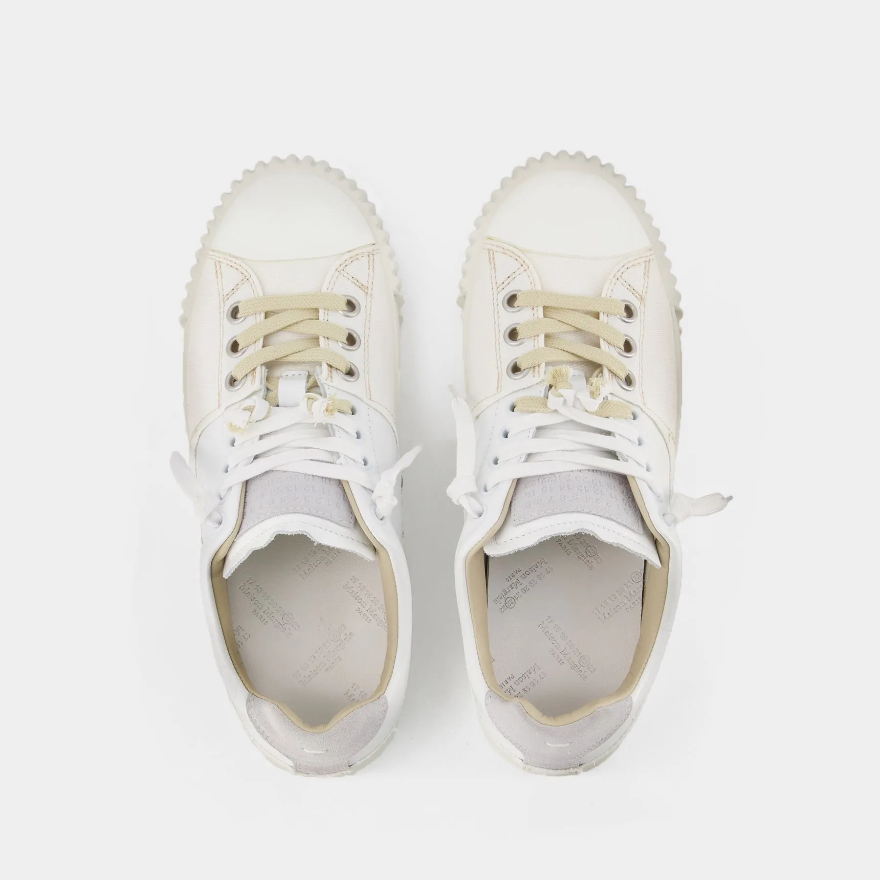 New Evolution Low Sneakers - Maison Margiela - White - Leather