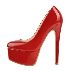 Pumps Queen Tigers (Red)