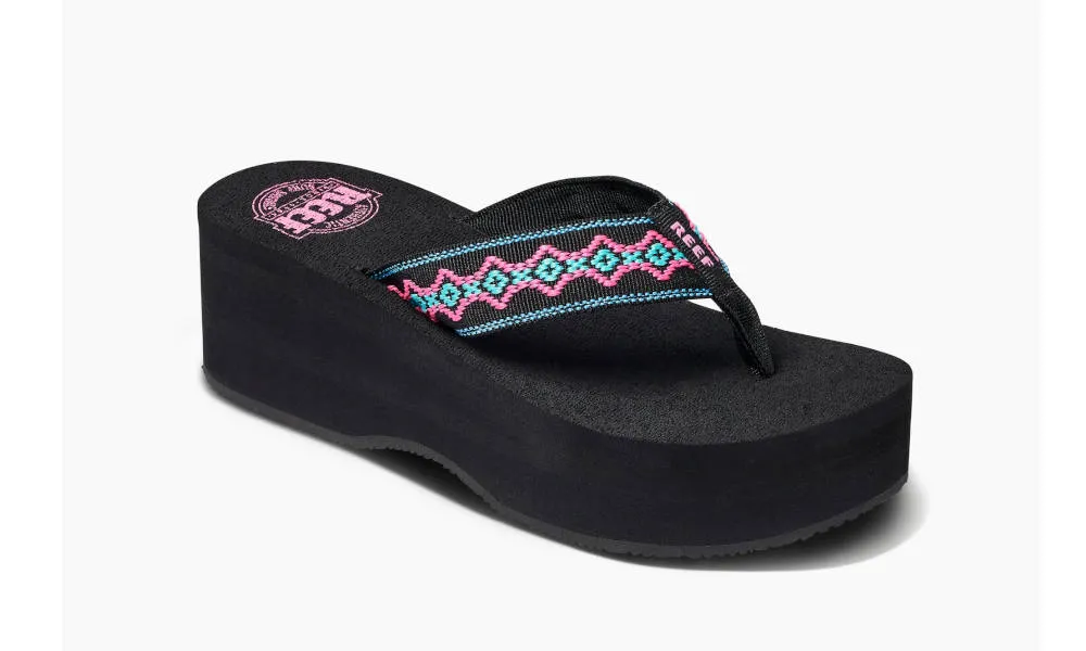 Reef Womens Sandy Hi Black Malibu