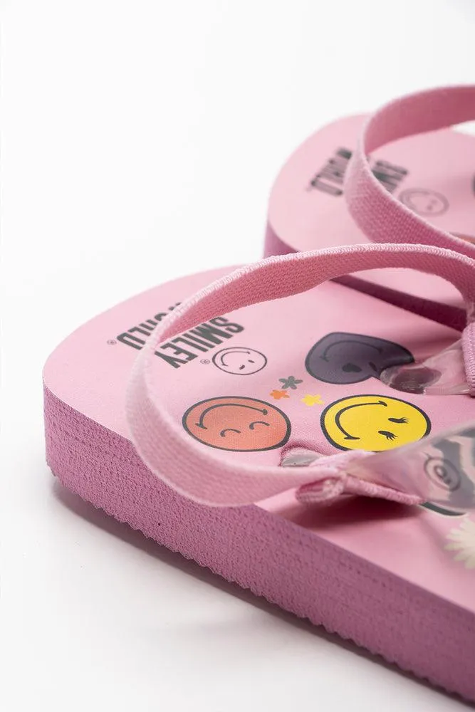 SmileyWorld Flip Flop Pink