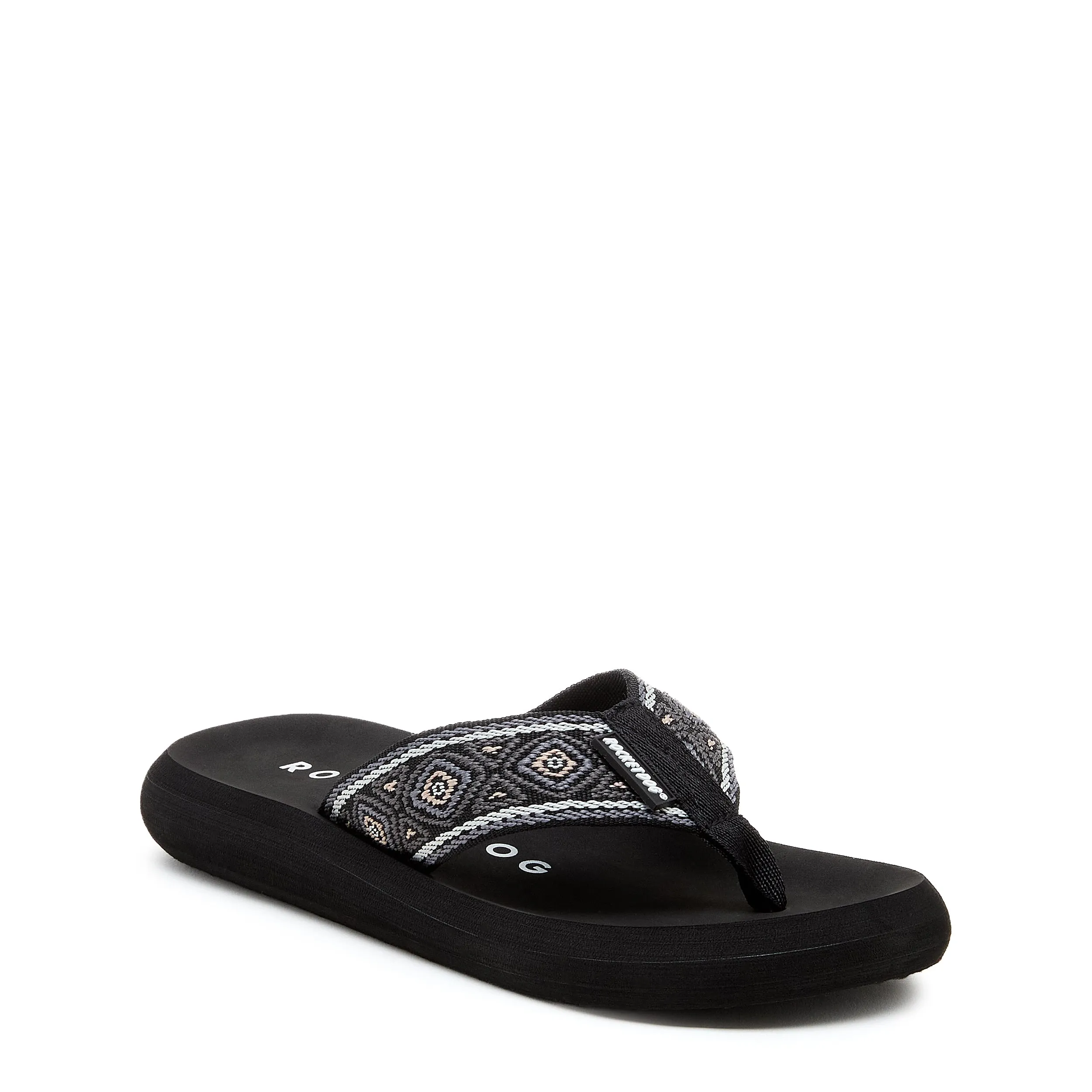 Spotlight Black Multi Flip Flop