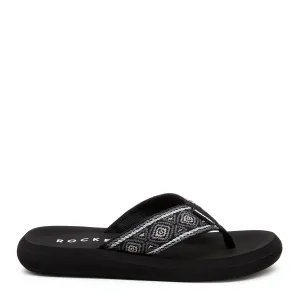 Spotlight Black Multi Flip Flop