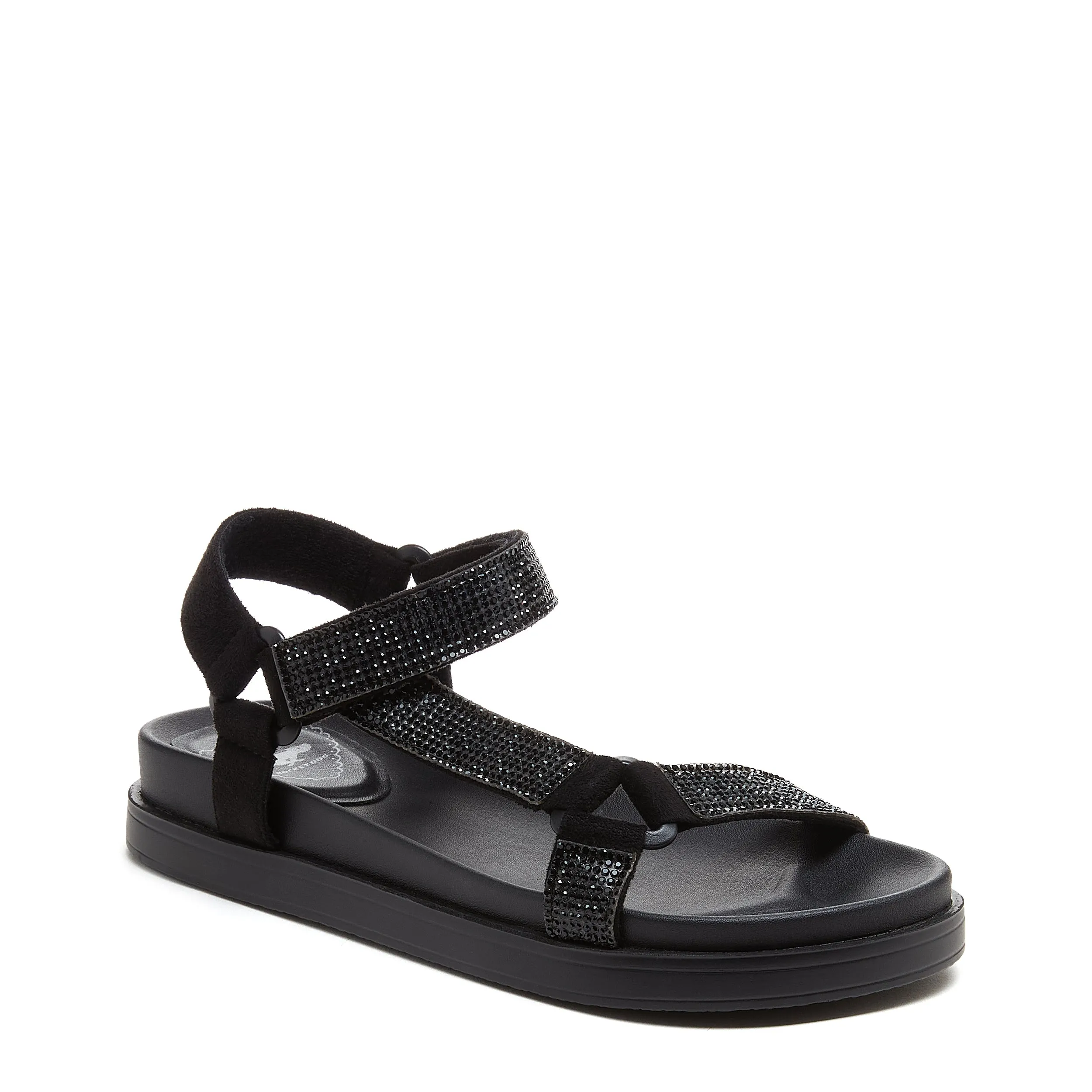 Spry Black Sandals