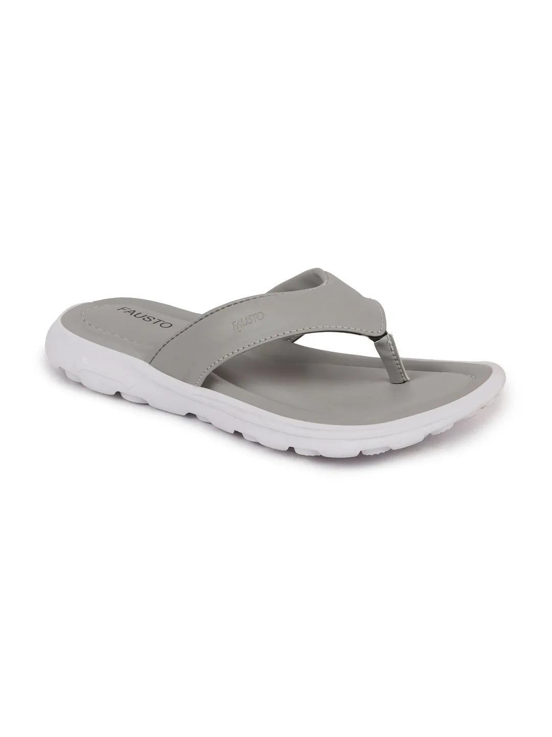 Women Grey Slippers & Flip Flops