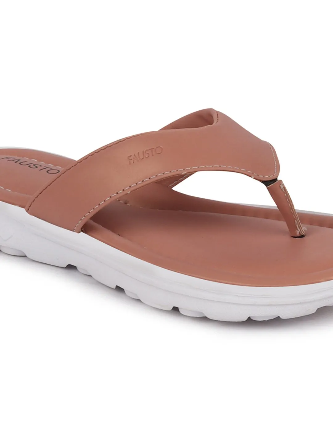 Women Pink Slippers & Flip Flops