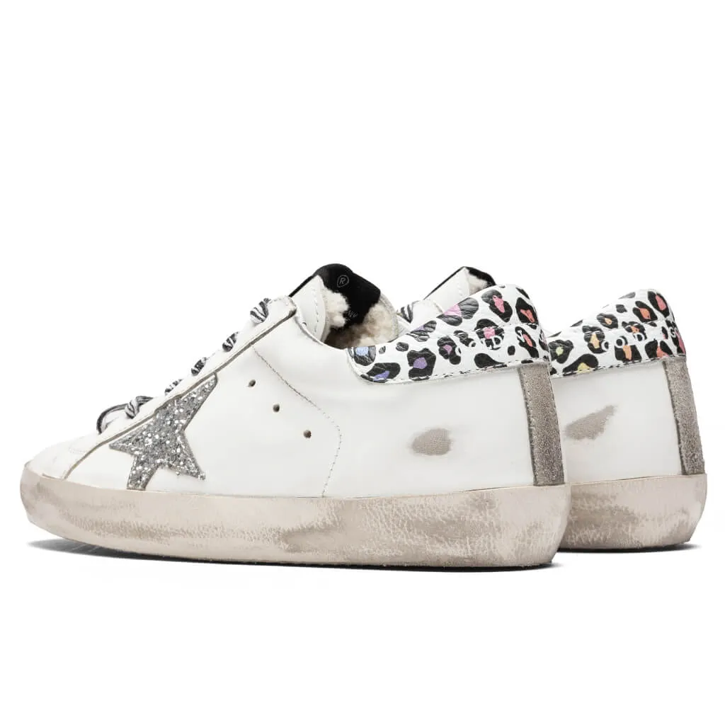 Women's Super-Star Sneakers - White/Silver/Multi