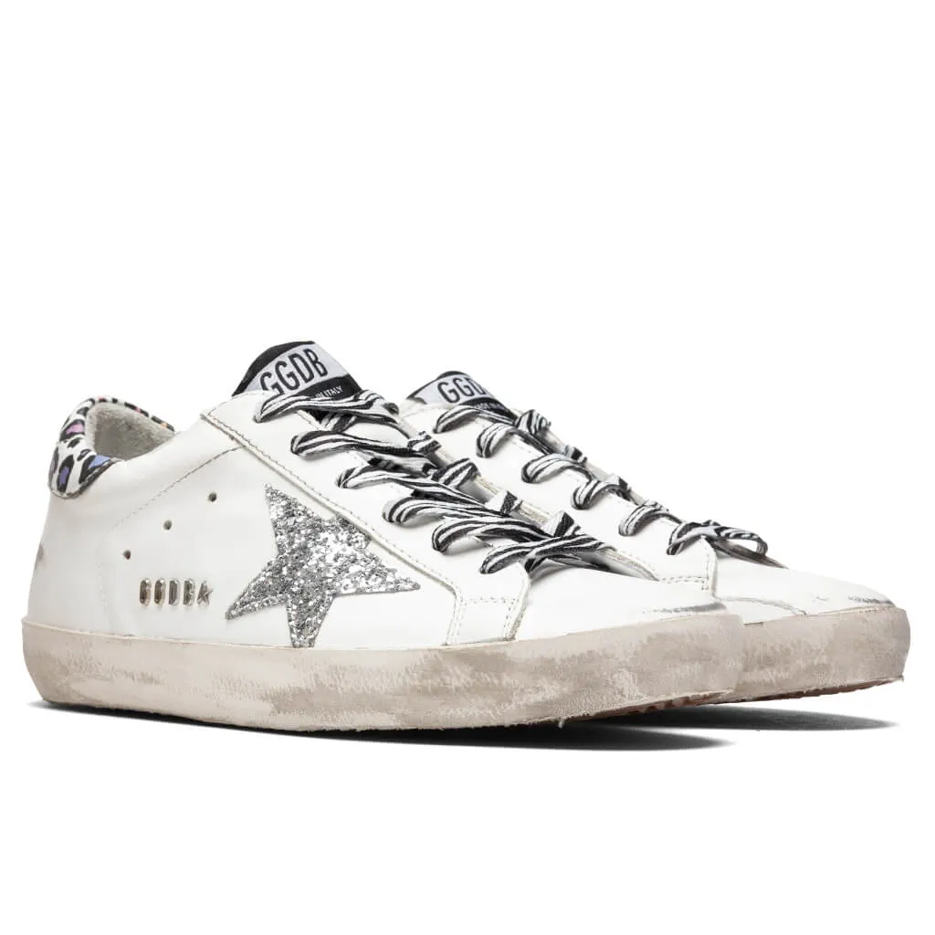 Women's Super-Star Sneakers - White/Silver/Multi